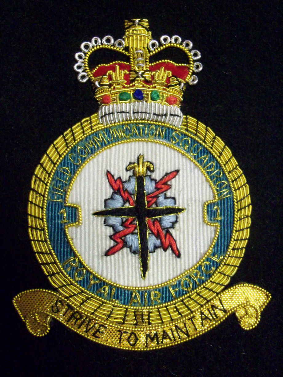 Small Embroidered Badge - 1 FC Sqn
